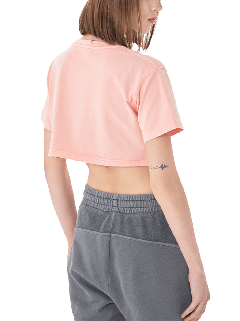 Graphic Washed Crop Top