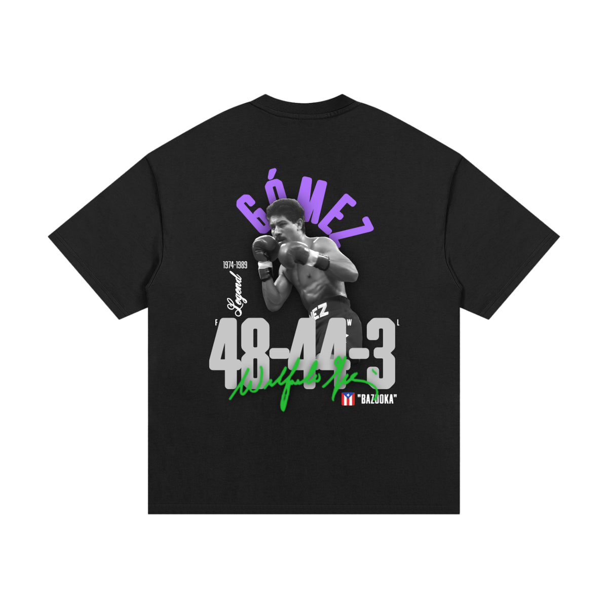 Wilfredo Bazooka Gomez 330g Heavyweight Cotton T-Shirt