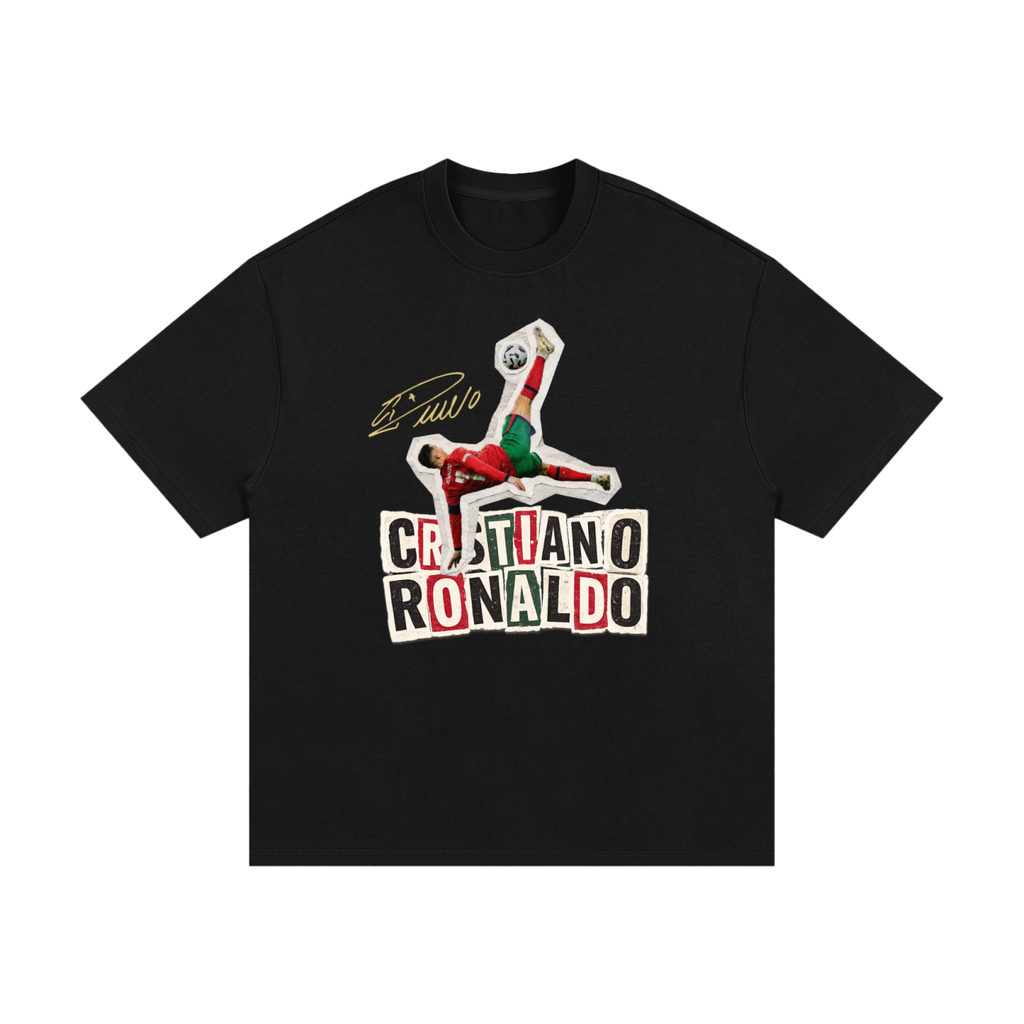 Cristiano Ronaldo Oversized Heavyweight Cotton T-Shirt