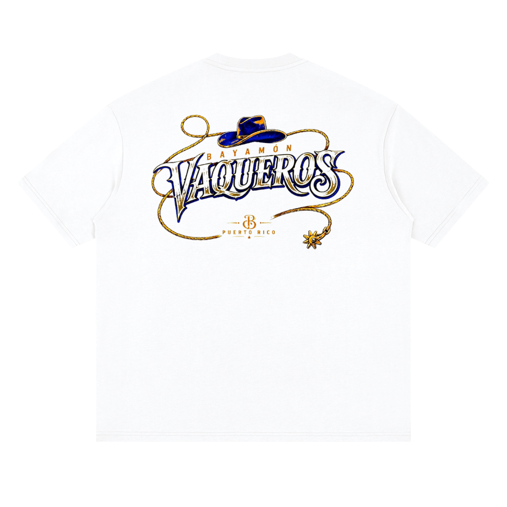 Vaqueros de Bayamón Streetwear Loose Drop Shoulder T-Shirt