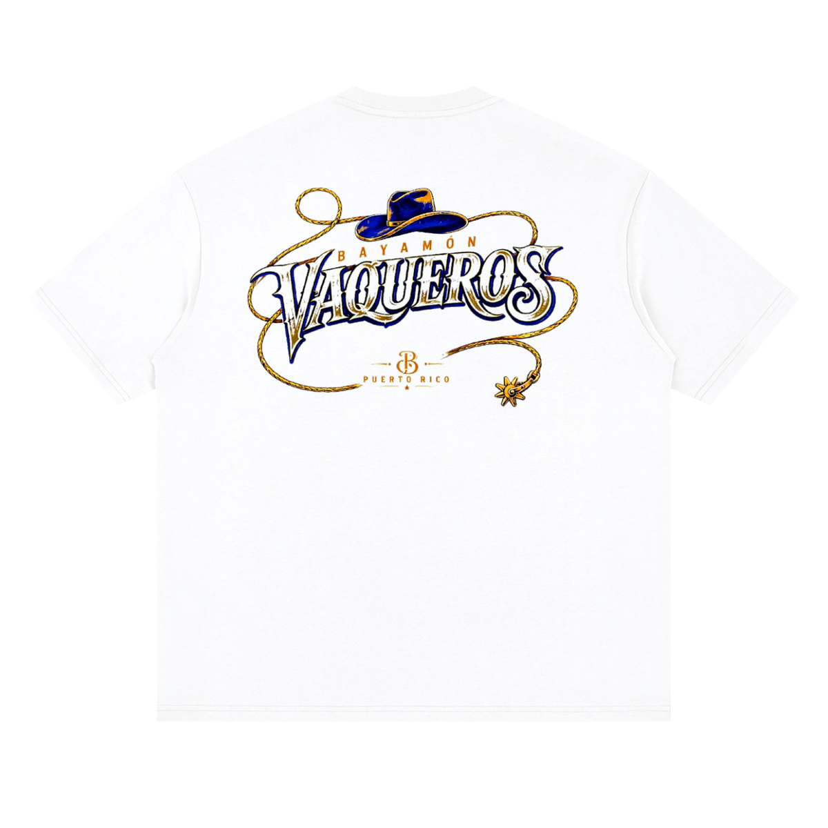 Vaqueros de Bayamón Streetwear Loose Drop Shoulder T-Shirt