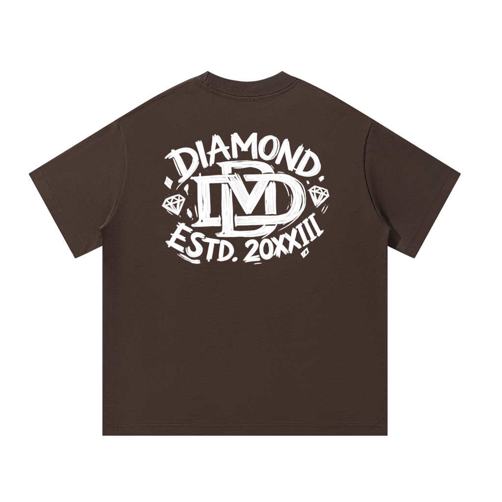 Unisex Diamond Oversized T-Shirt