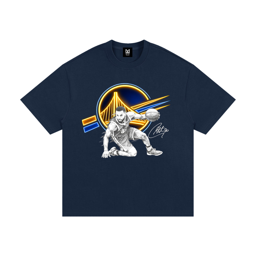 Curry Loose Heavyweight Cotton T-Shirt
