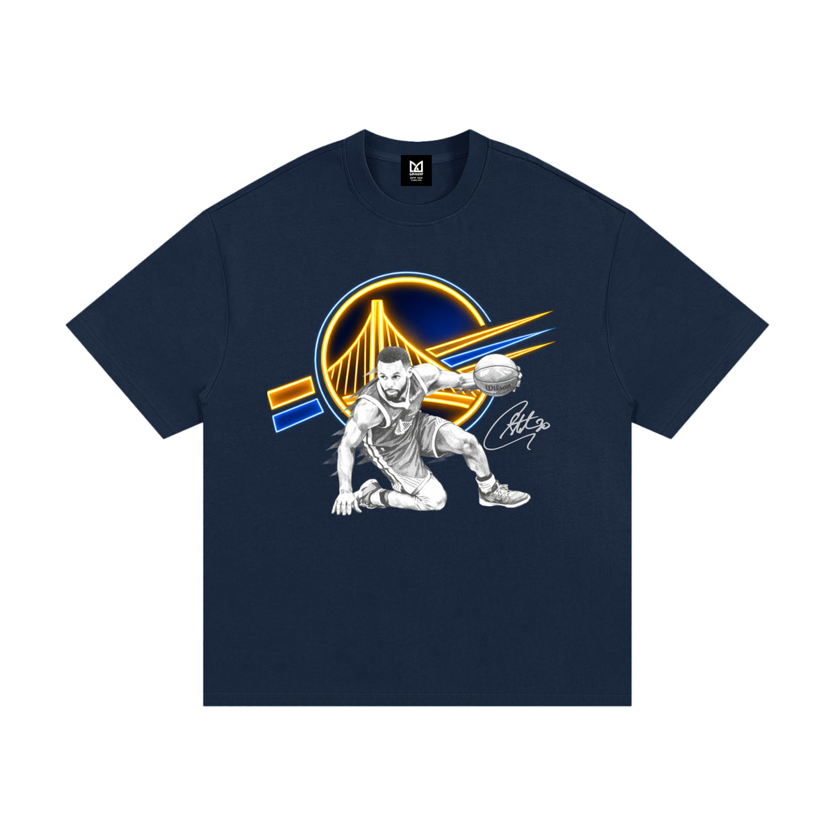 Curry Loose Heavyweight Cotton T-Shirt