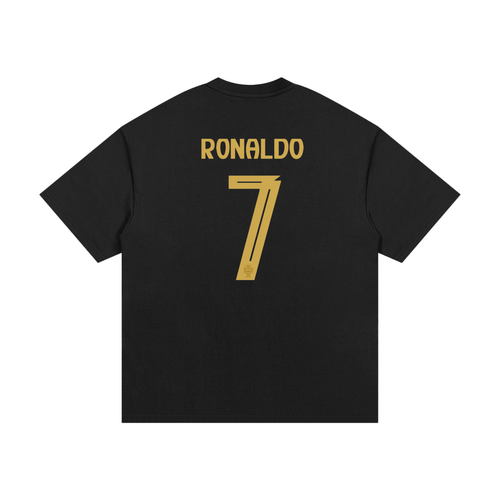 Cristiano Ronaldo Oversized Heavyweight Cotton T-Shirt