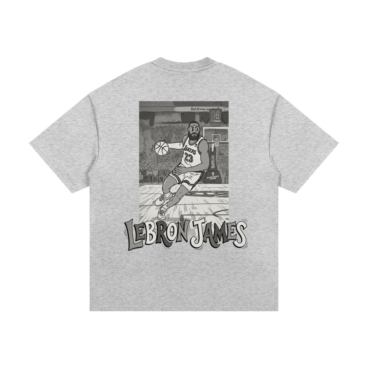 Lebron James Oversized Heavyweight Cotton T-Shirt