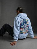 Kike Hernandez  LA Drop-Shoulder Zip Up Hoodie