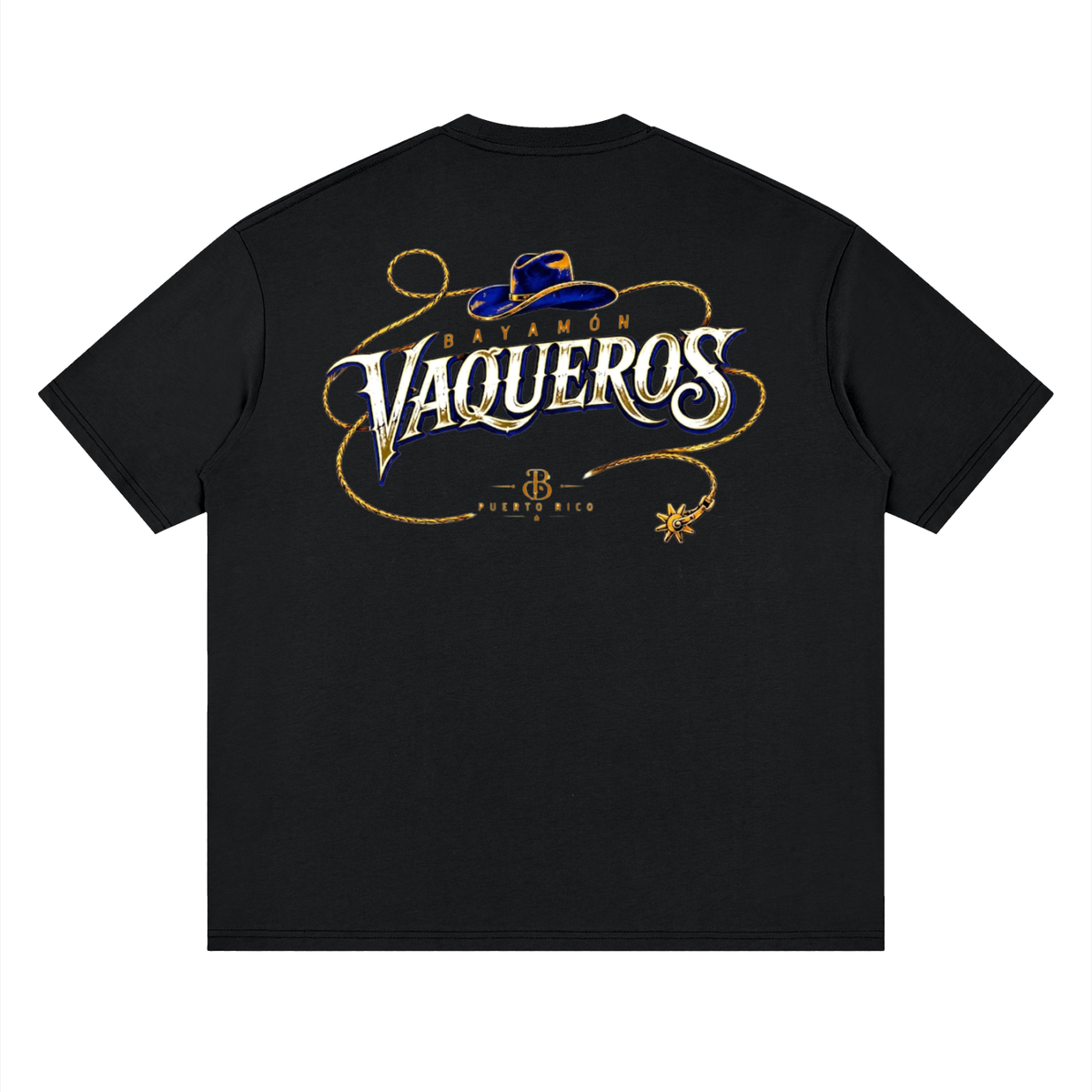 Vaqueros de Bayamón Streetwear Loose Drop Shoulder T-Shirt