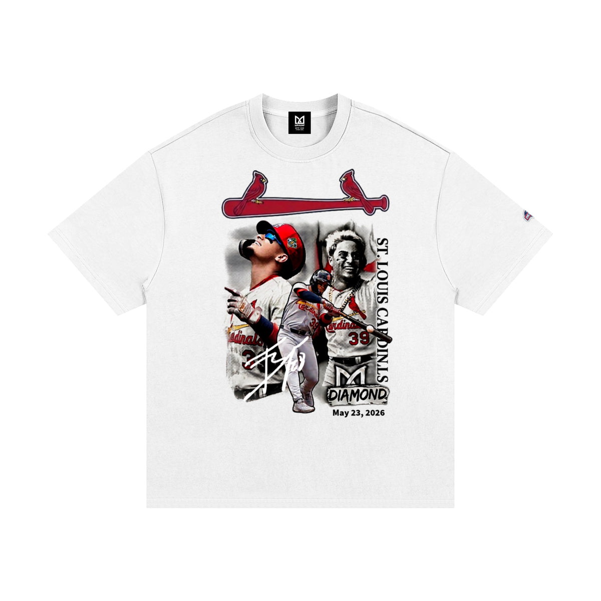 Bryan Torres Debut Day 330g Heavyweight Cotton T-Shirt