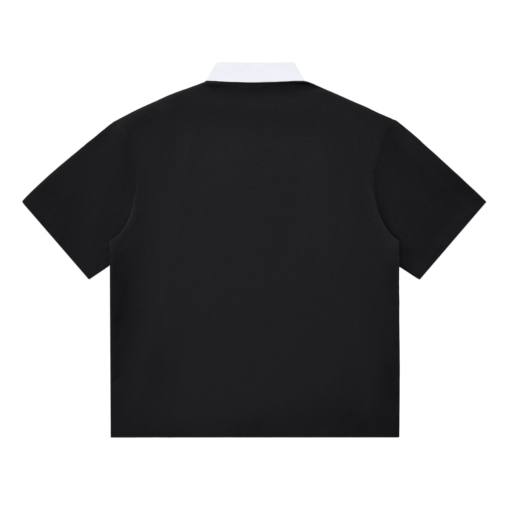 Diamond Contrast Polo Shirt