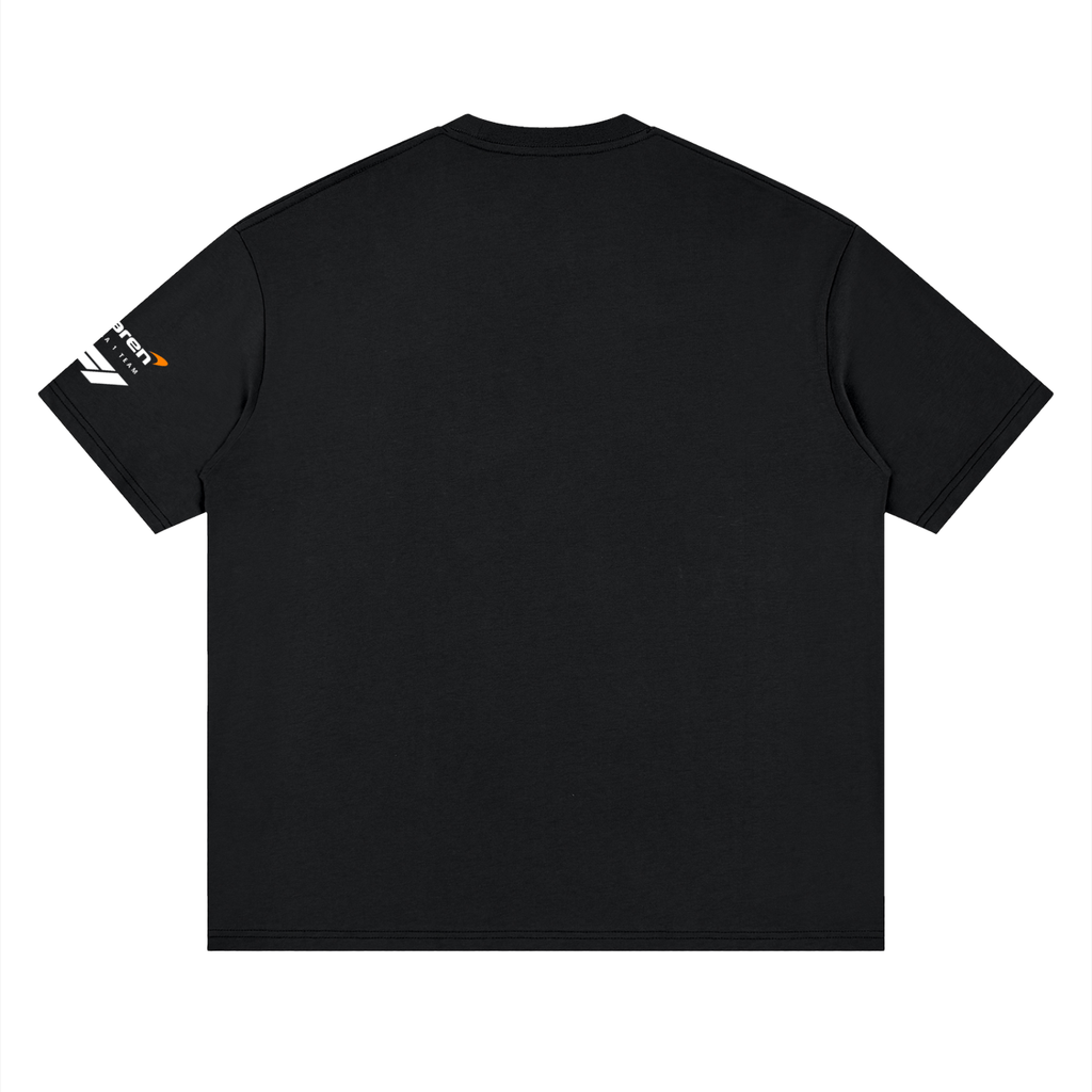 L. Norris Helmet Loose Drop Shoulder T-Shirt