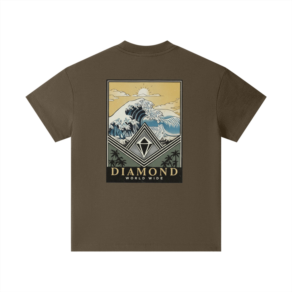 Loose "World Wide Wave" Kids T-Shirt