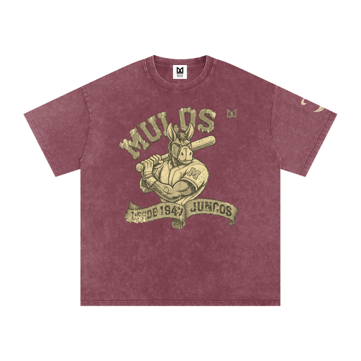 Mulos "J" Loose 250g Cotton T-Shirt