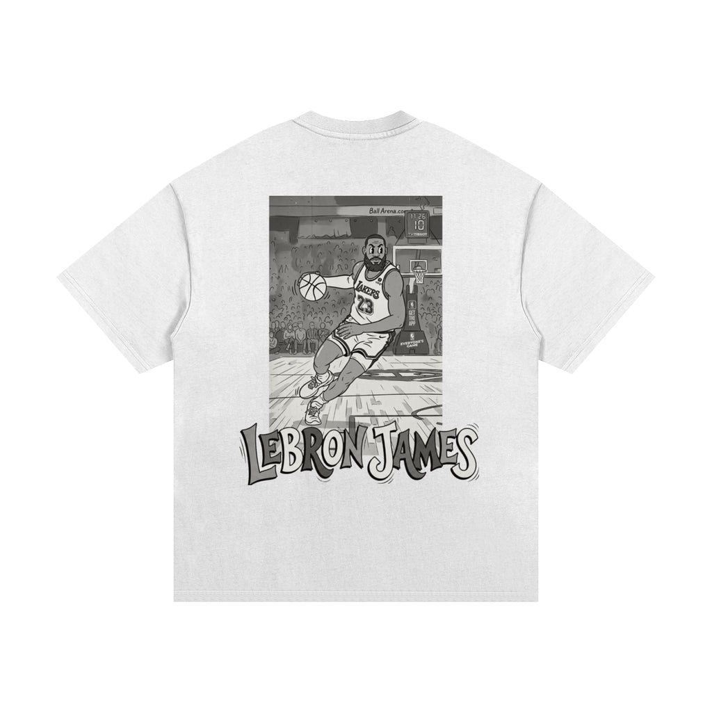 Lebron James Oversized Heavyweight Cotton T-Shirt