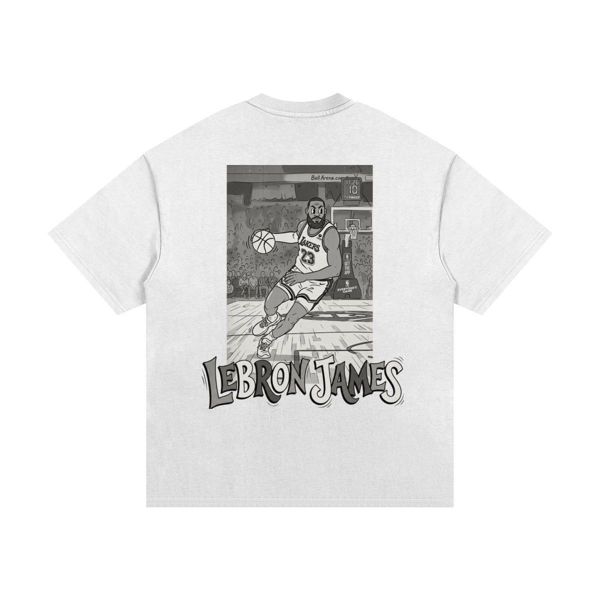 Lebron James Oversized Heavyweight Cotton T-Shirt