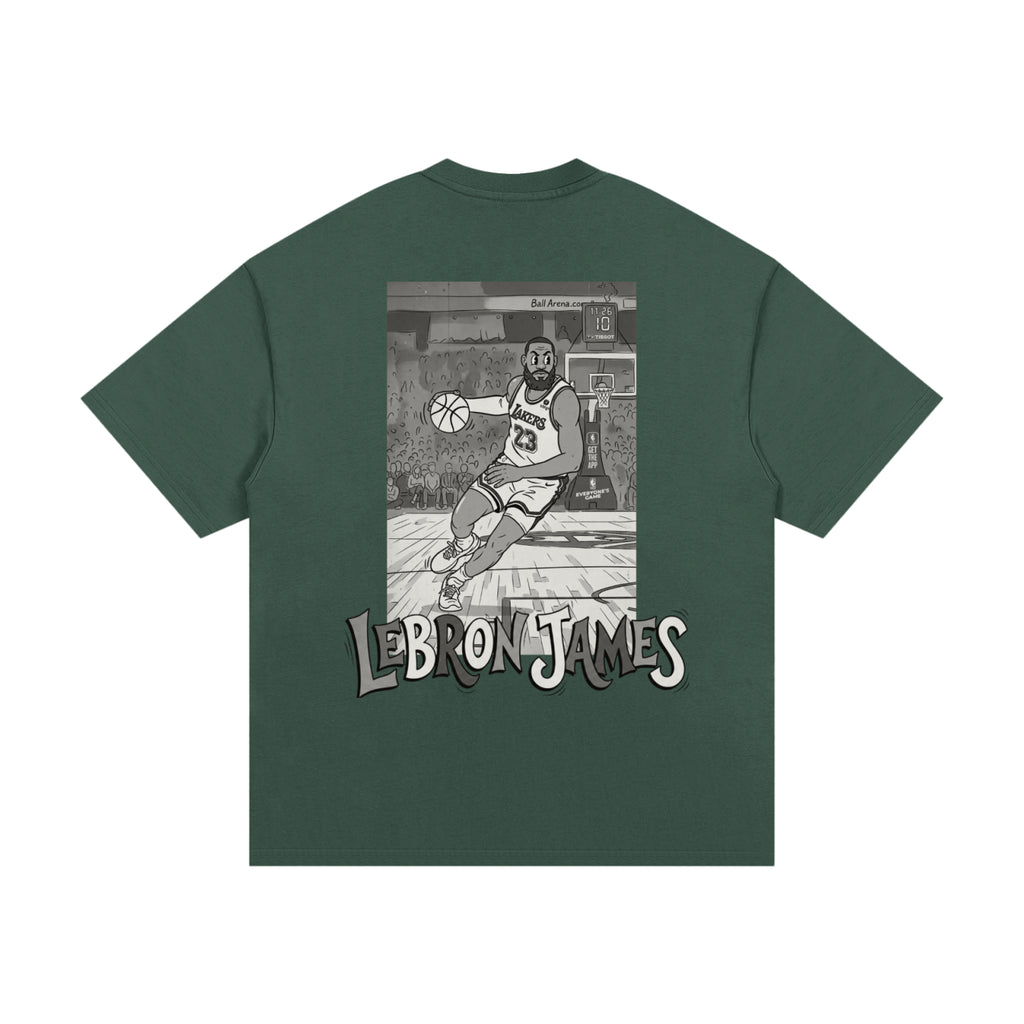 Lebron James Oversized Heavyweight Cotton T-Shirt