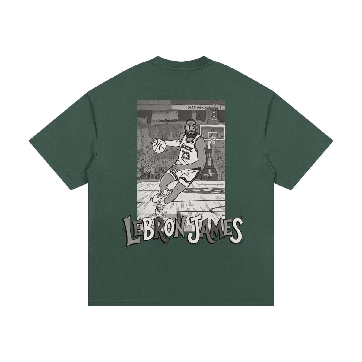 Lebron James Oversized Heavyweight Cotton T-Shirt