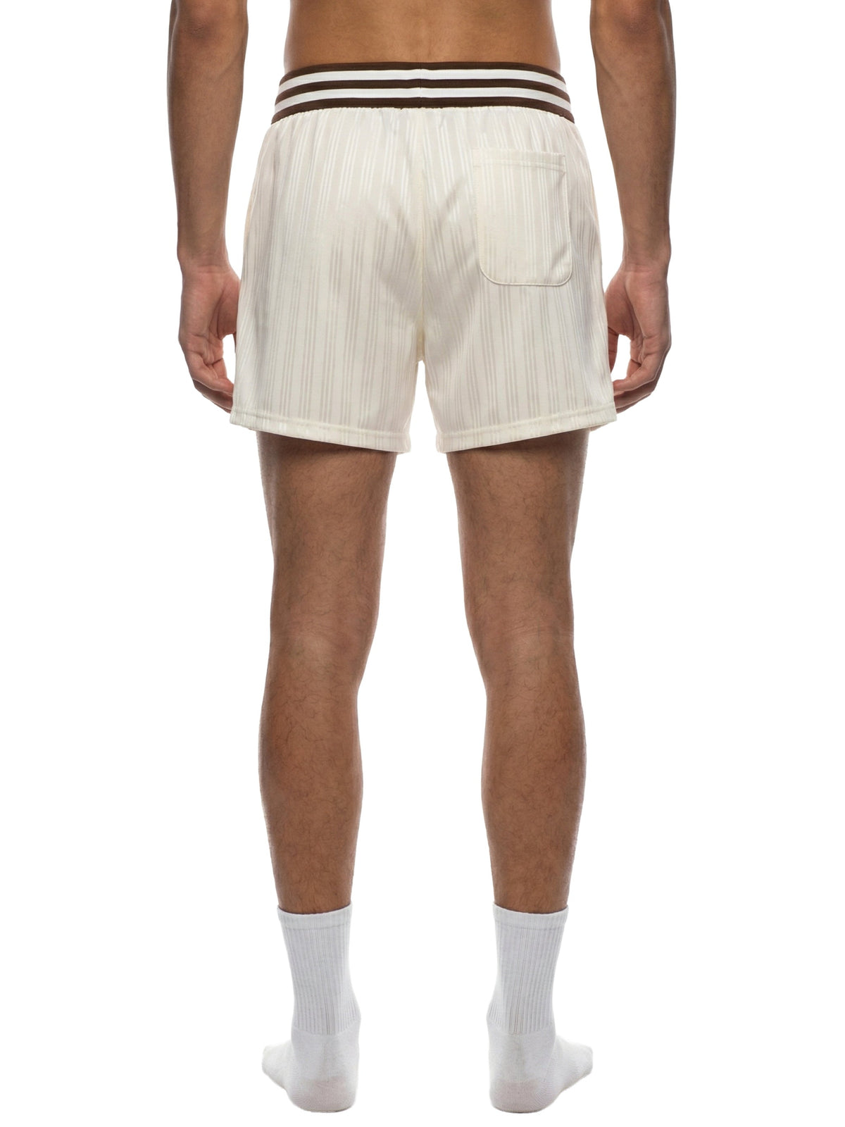 Diamond Unisex Striped Drawstring Shorts