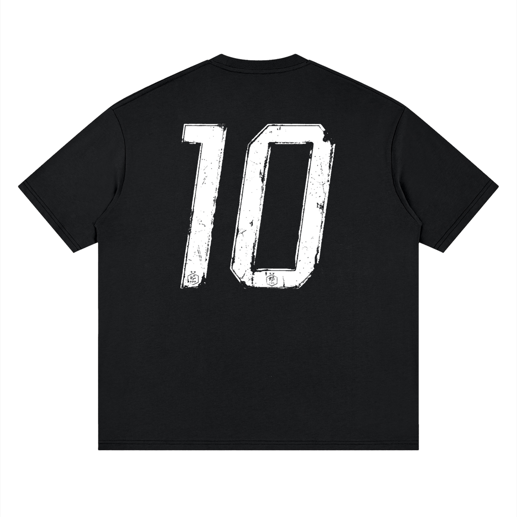 Mbappé Streetwear Loose Drop Shoulder T-Shirt