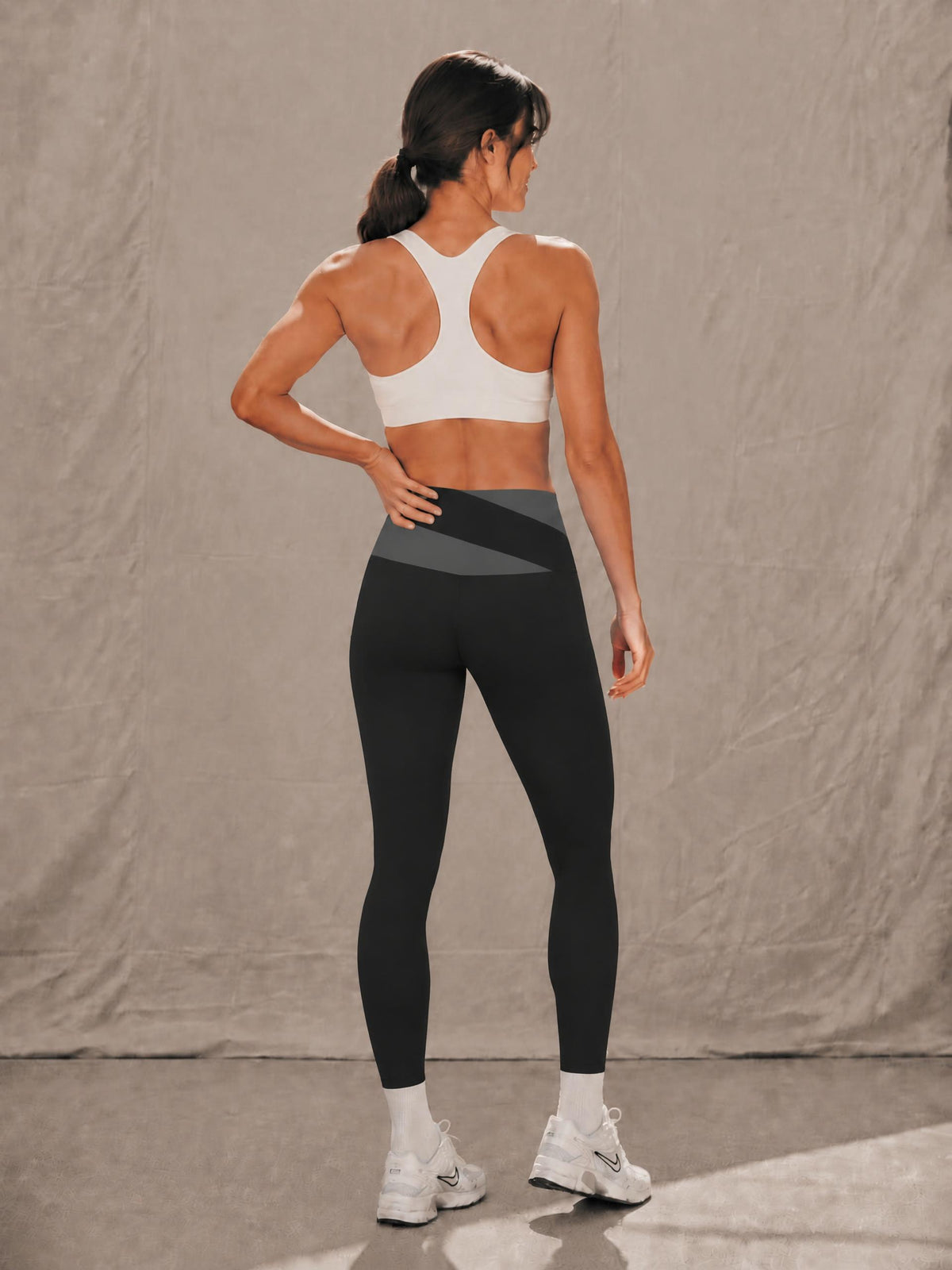 Women's Color Block Yoga Leggings