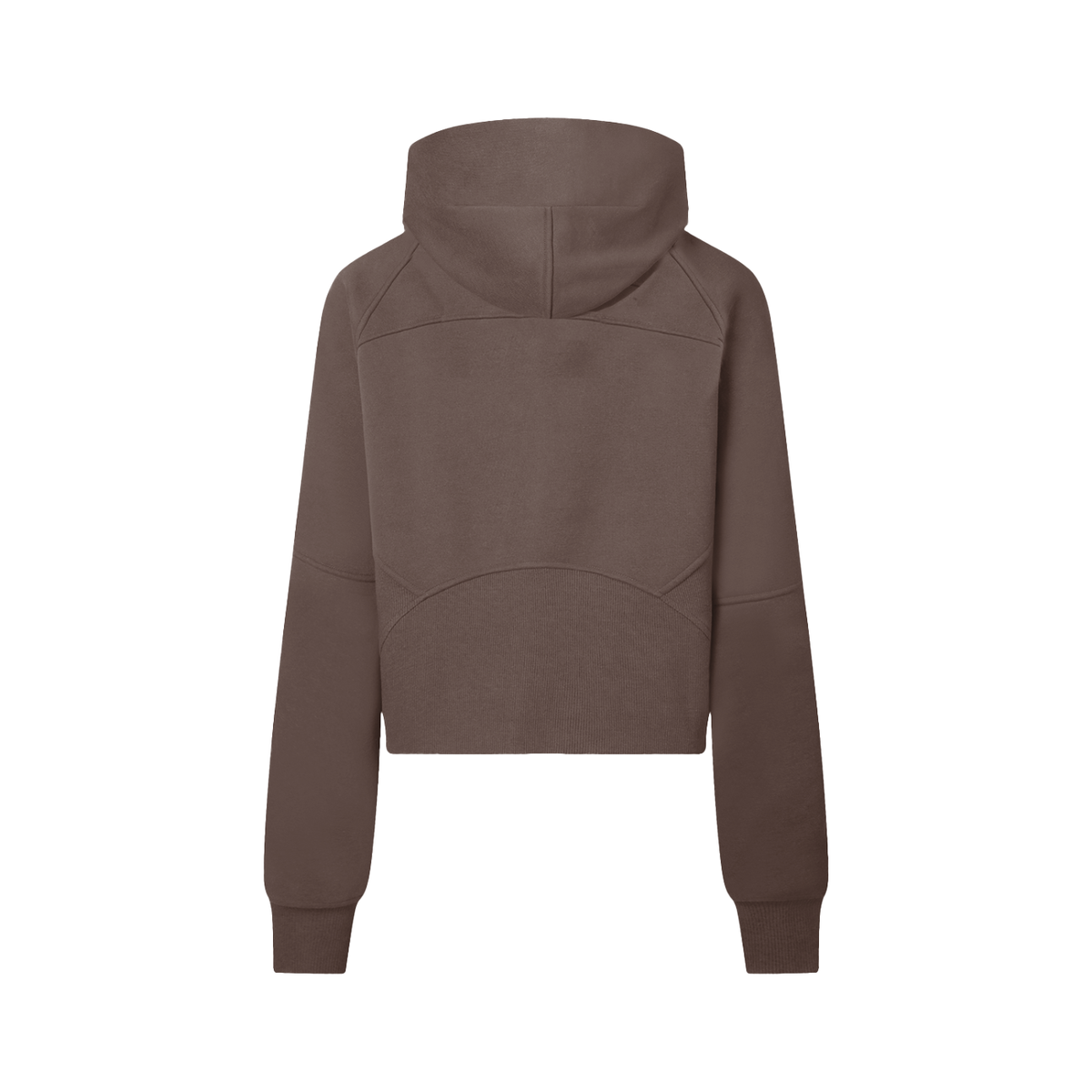 Diamond Cropped Half-Zip Hoodie