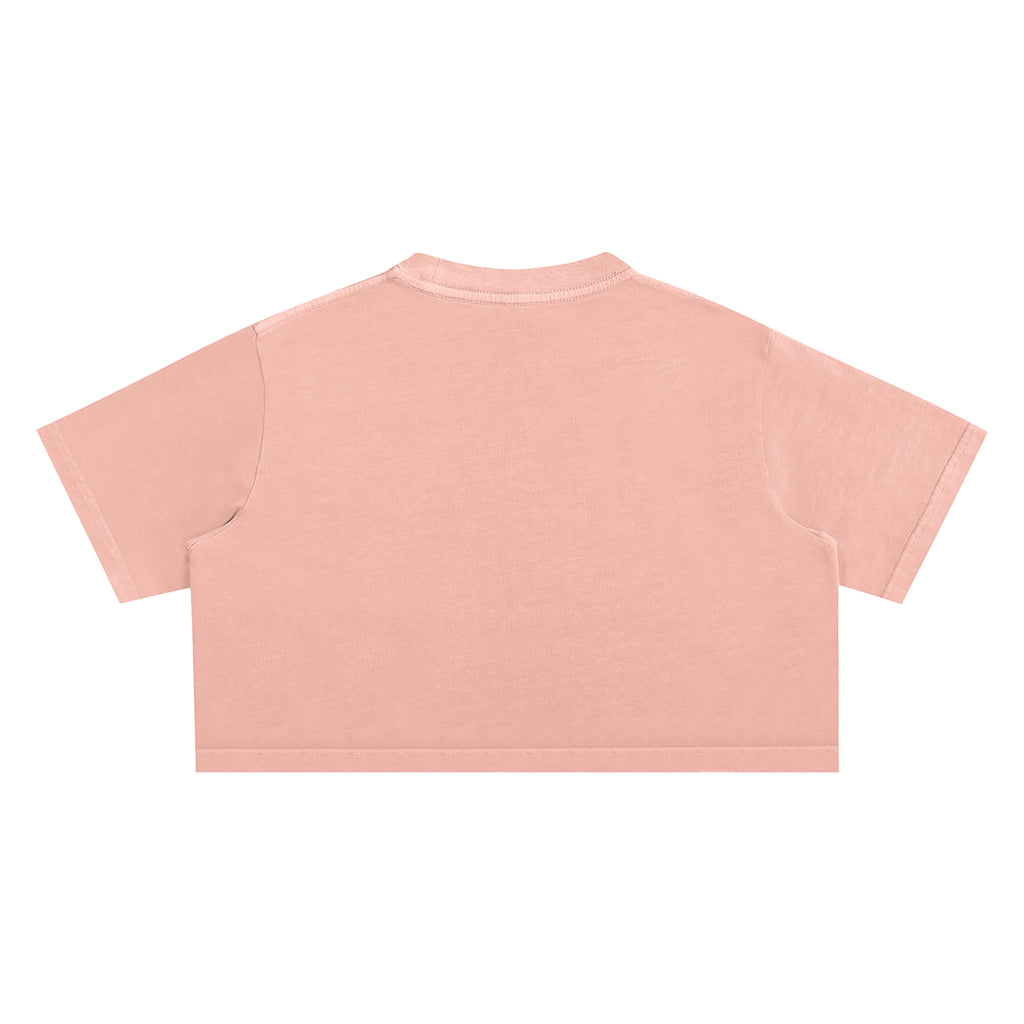 Graphic Washed Crop Top
