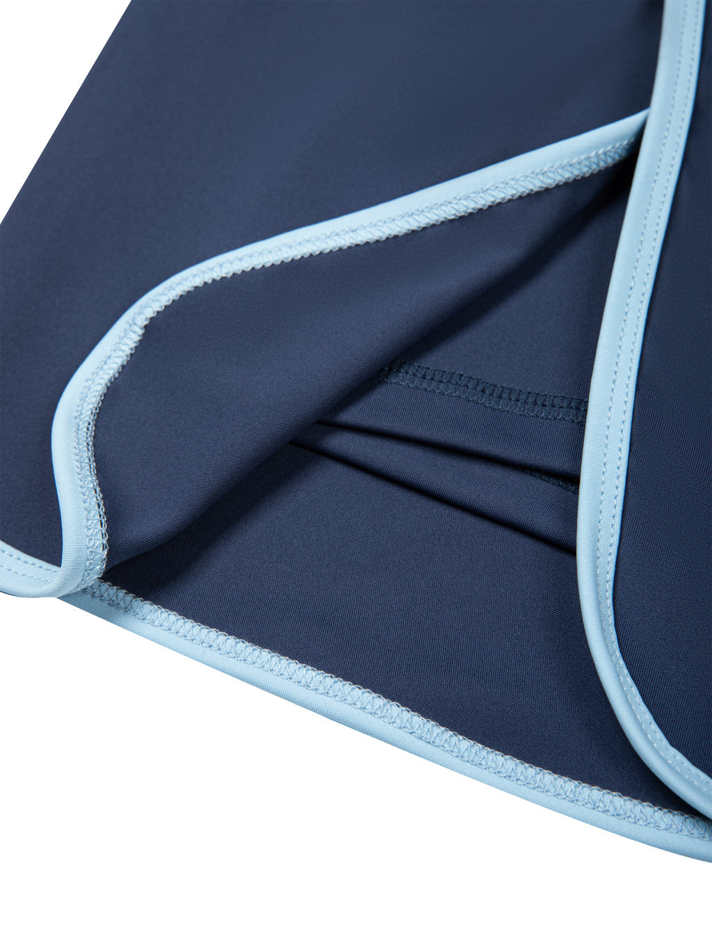 Diamond Color Block A-Line Skort