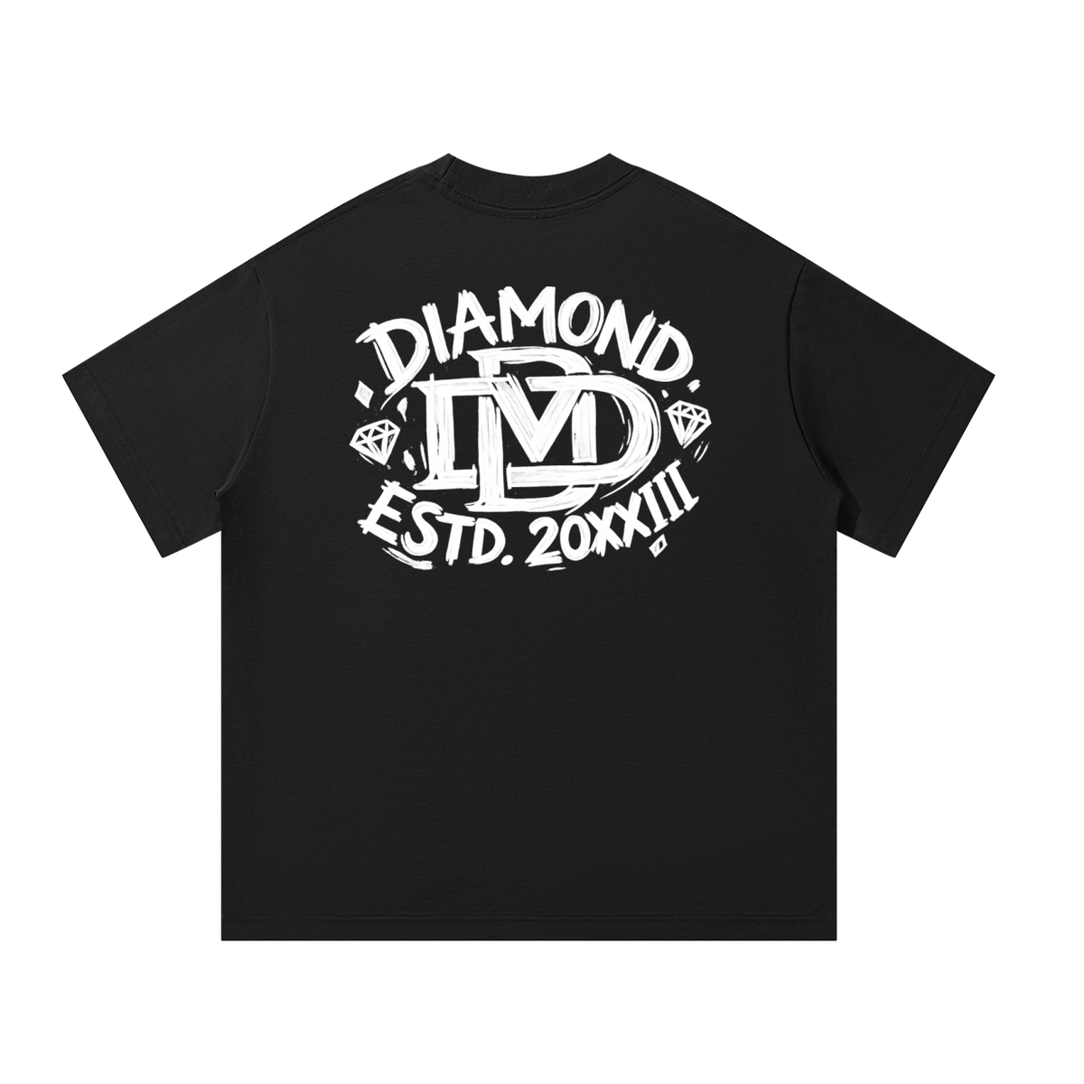 Unisex Diamond Oversized T-Shirt