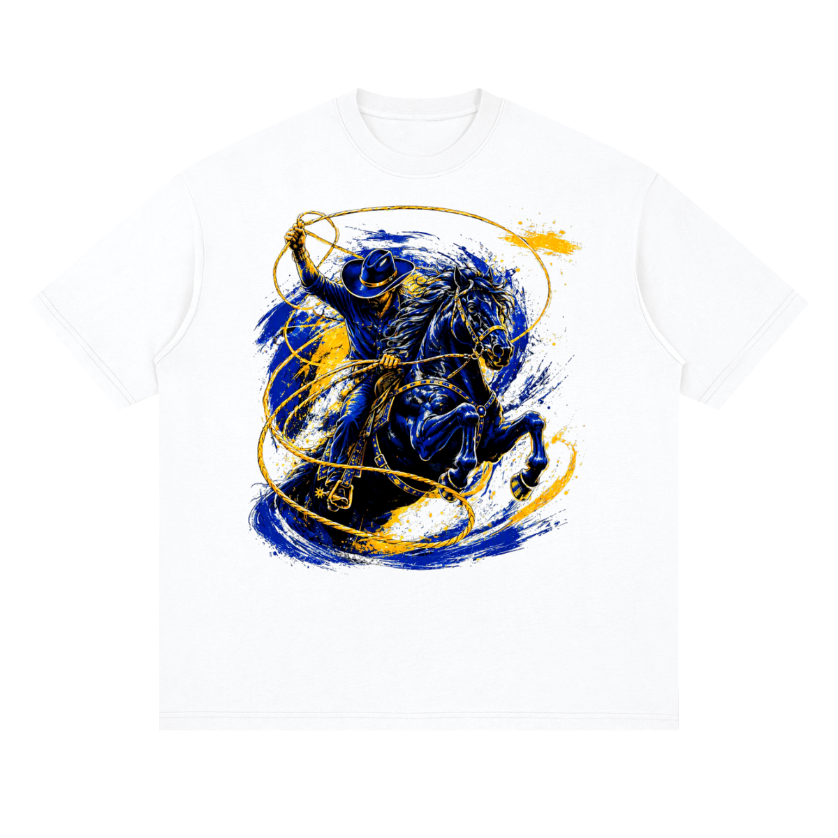 Vaqueros de Bayamón Streetwear Loose Drop Shoulder T-Shirt