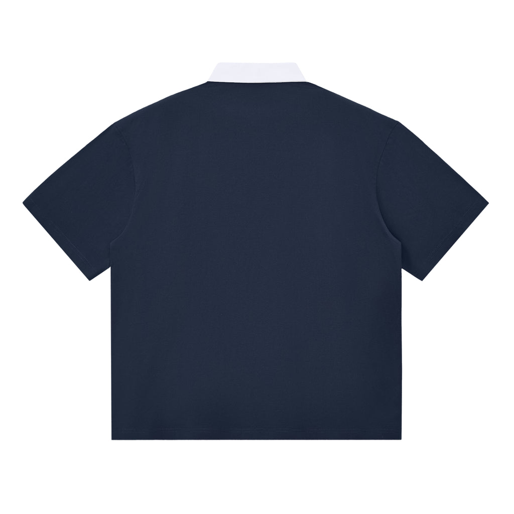 Diamond Contrast Polo Shirt