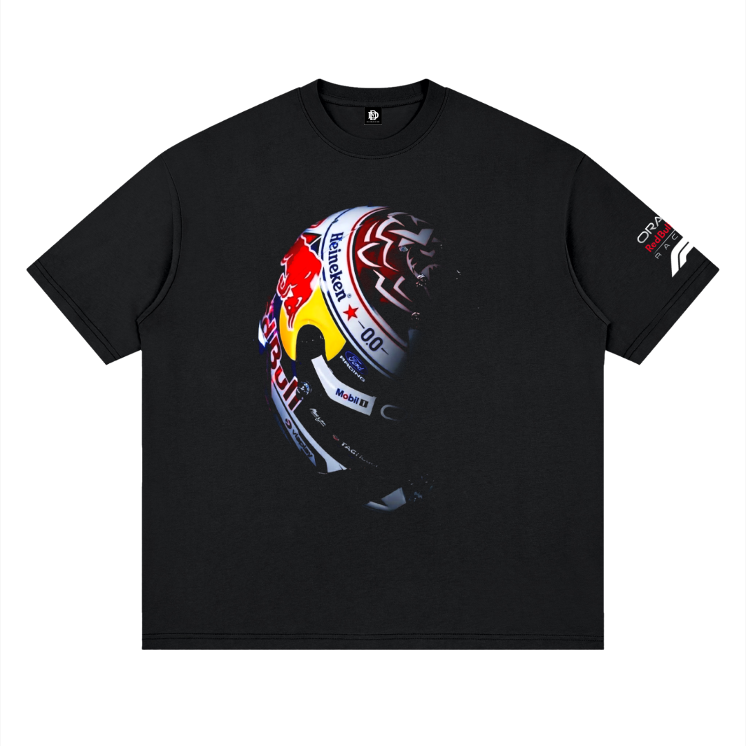 M. Verstappen Helmet Loose Drop Shoulder T-Shirt