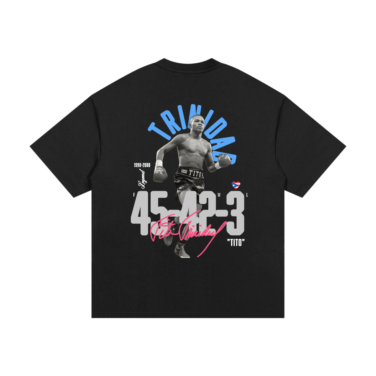 Felix Tito Trinidad 330g Heavyweight Cotton T-Shirt