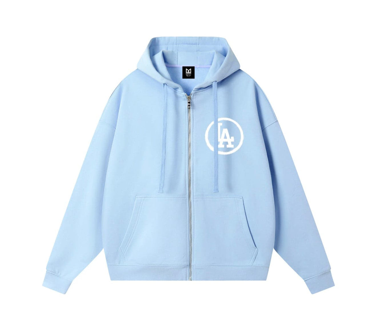 Kike Hernandez  LA Drop-Shoulder Zip Up Hoodie