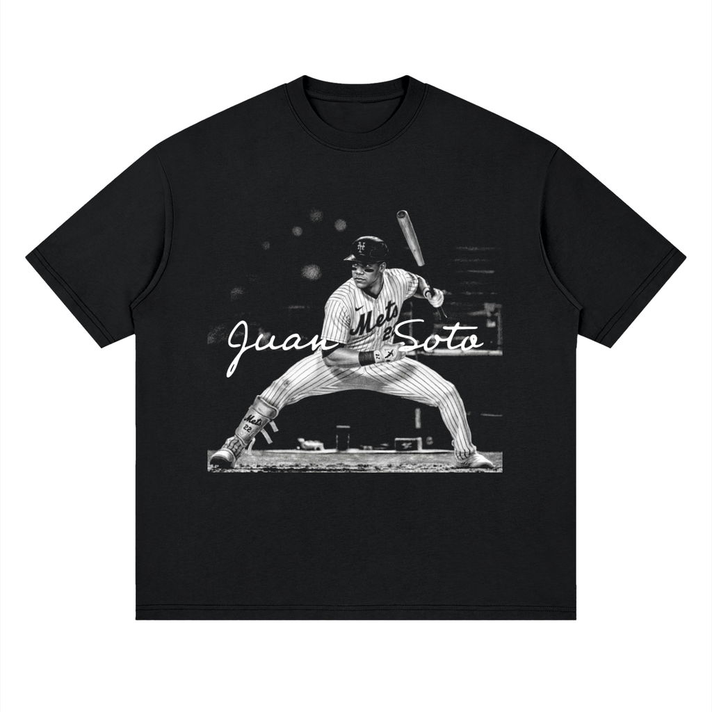 Juan Soto Streetwear Loose Drop Shoulder T-Shirt