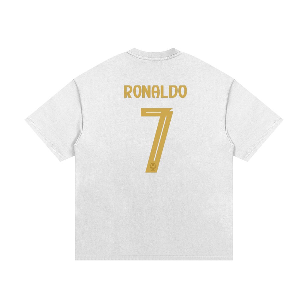 Cristiano Ronaldo Oversized Heavyweight Cotton T-Shirt