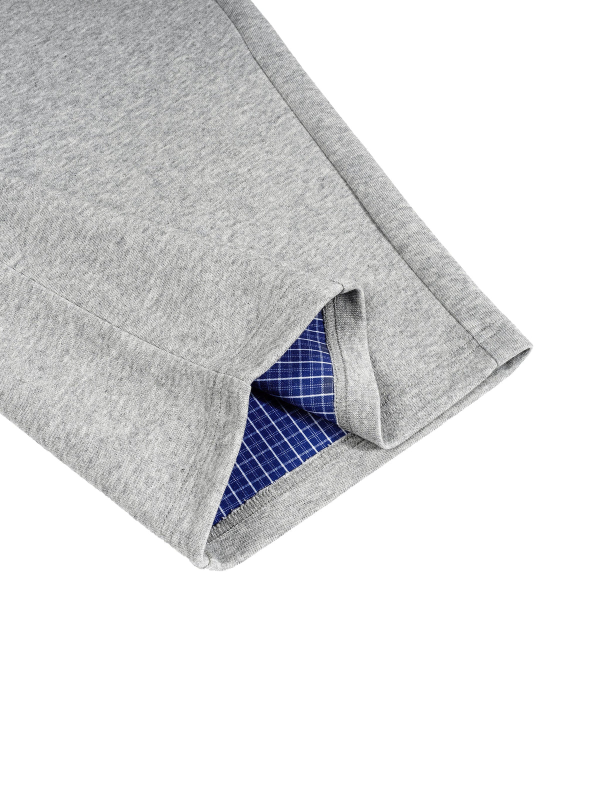 Diamond Plaid Waistband Barrel Sweatpants