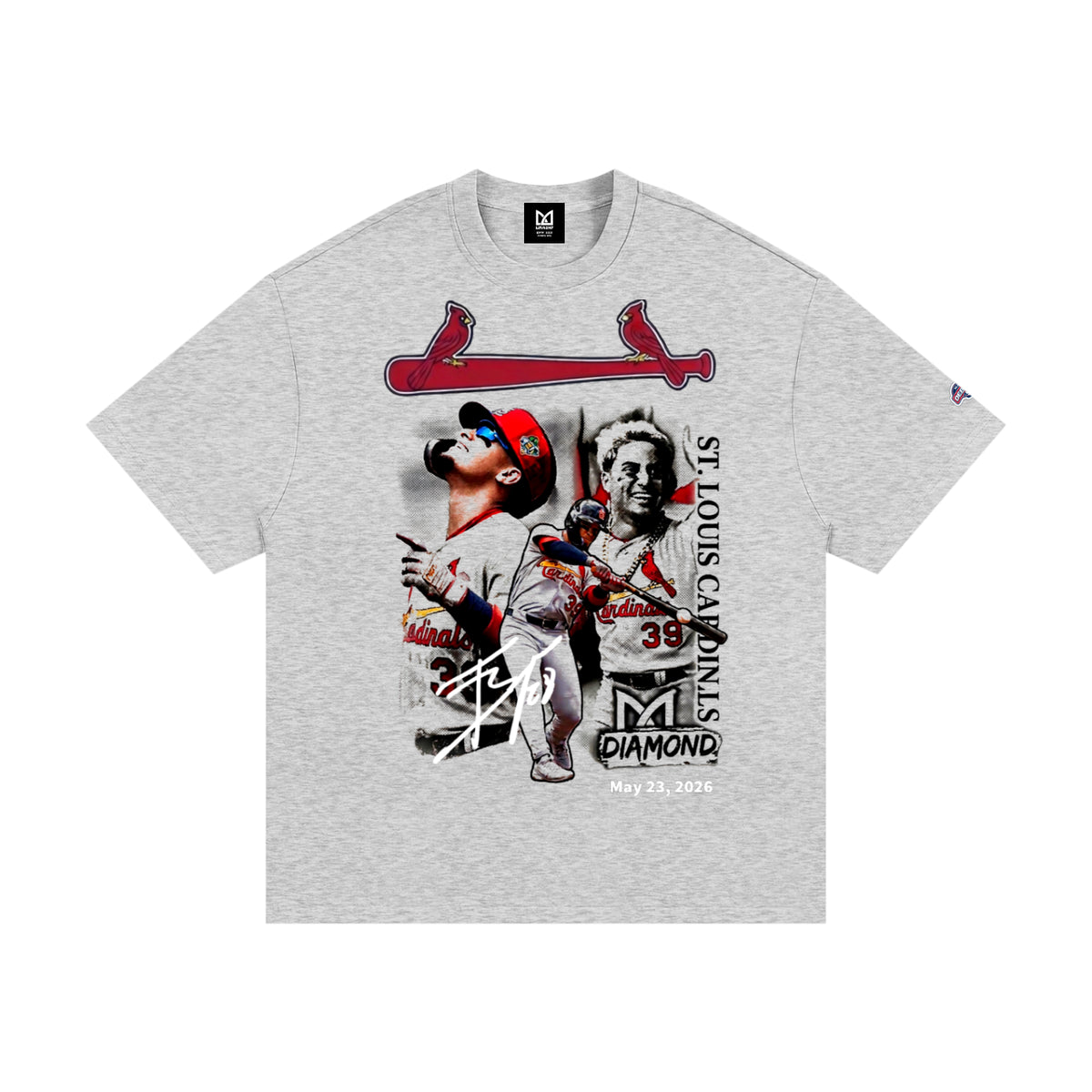 Bryan Torres Debut Day 330g Heavyweight Cotton T-Shirt