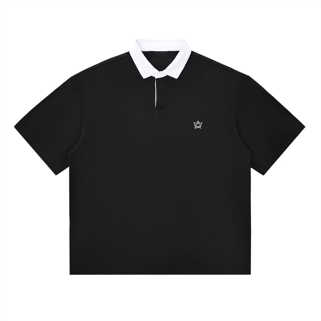 Diamond Contrast Polo Shirt