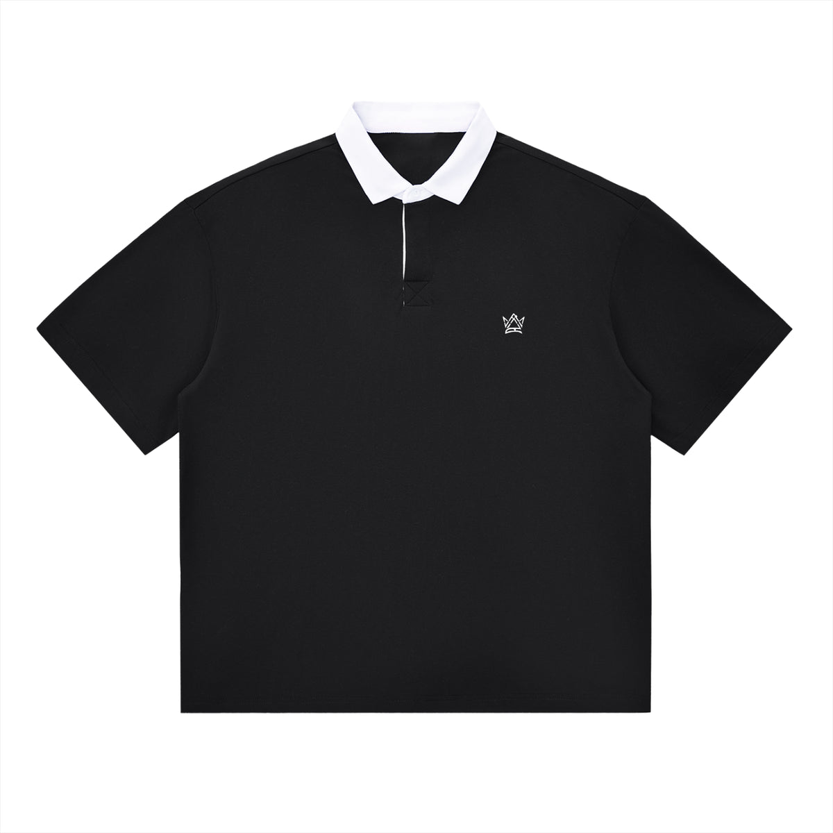 Diamond Contrast Polo Shirt