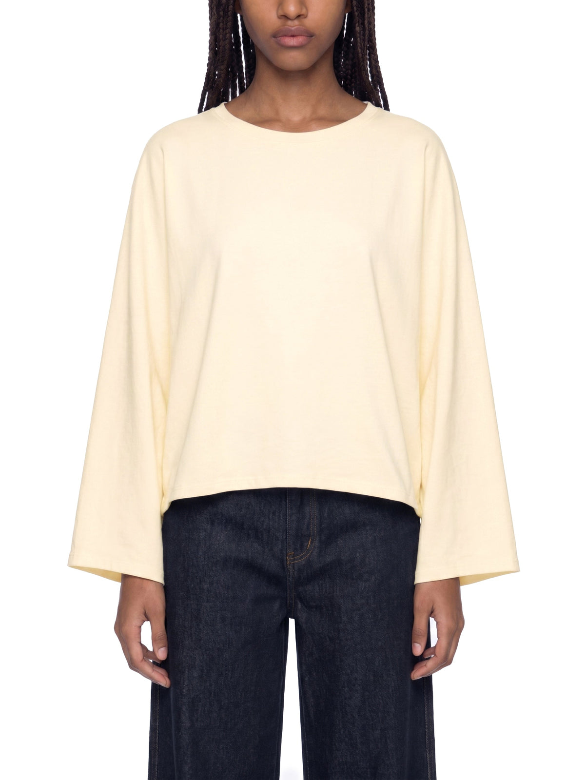 Boxy Batwing Sleeve T-Shirt