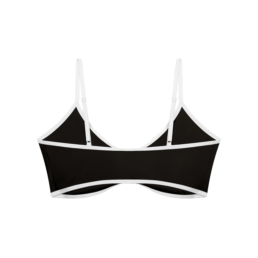 Women's Color Block Ruched V-Neck Sports Bra