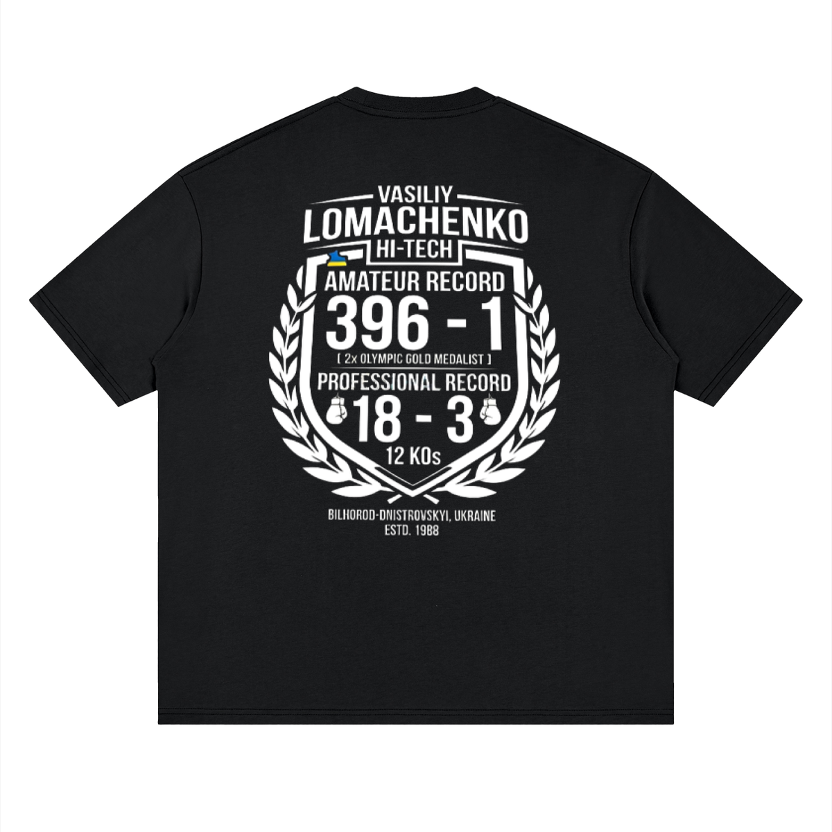 Vasyl Lomachenko Loose Drop Shoulder T-Shirt