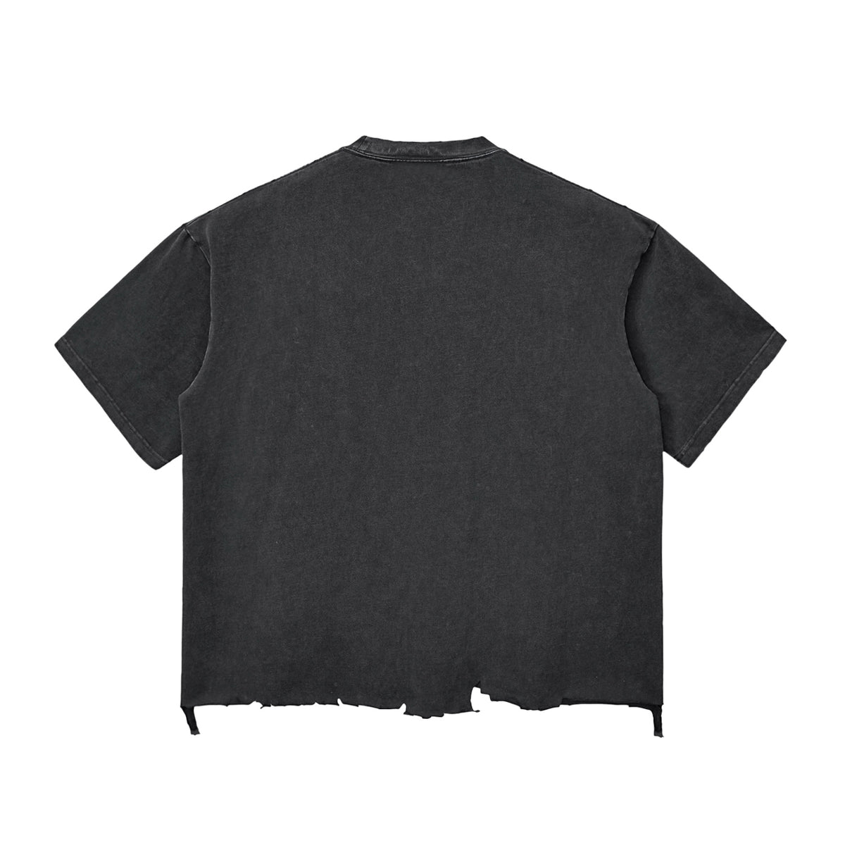 Diamond Washed Raw-Hem Boxy 340g T-shirt