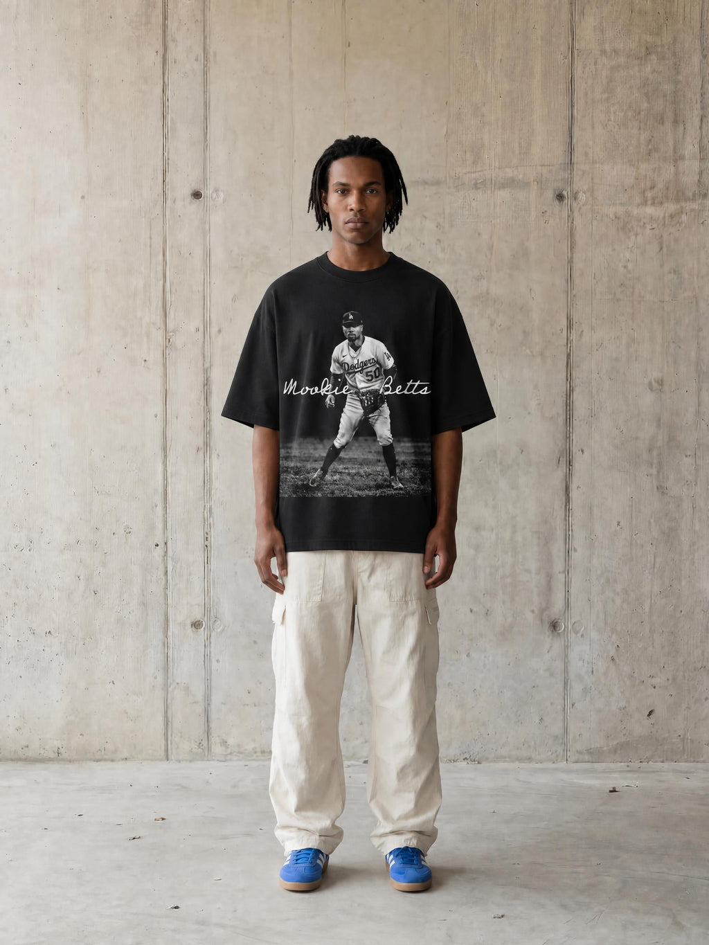 Betts Streetwear Loose Drop Shoulder T-Shirt