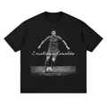 Ronaldo Streetwear Loose Drop Shoulder T-Shirt