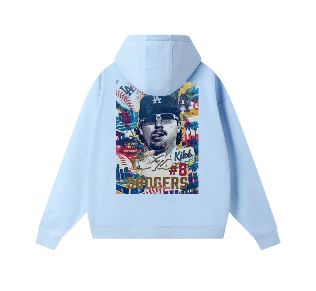 Kike Hernandez  LA Drop-Shoulder Zip Up Hoodie