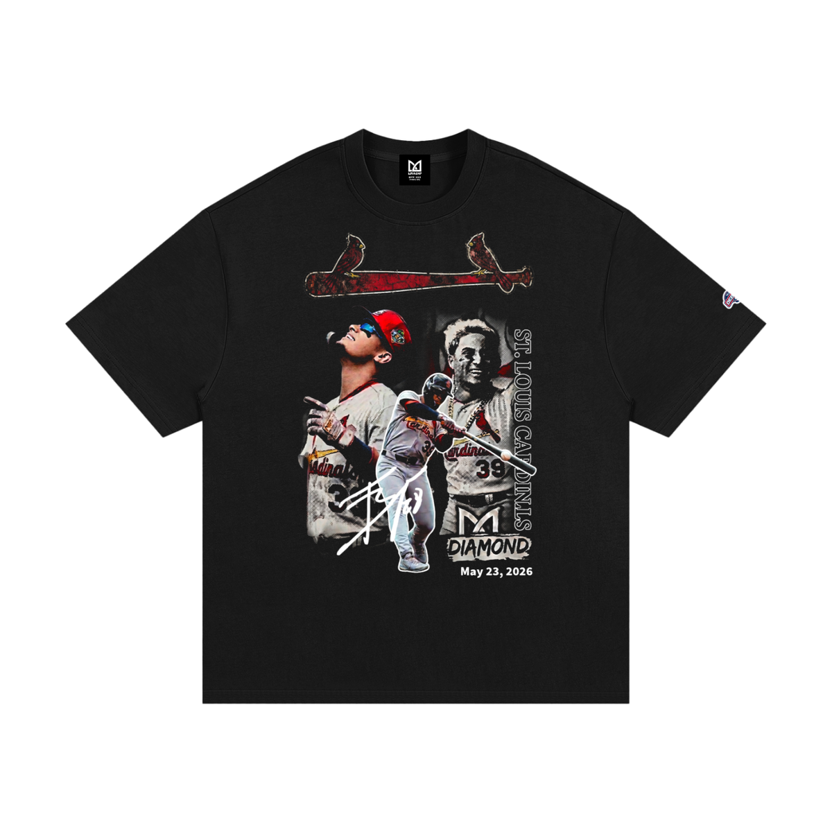 Bryan Torres Debut Day 330g Heavyweight Cotton T-Shirt