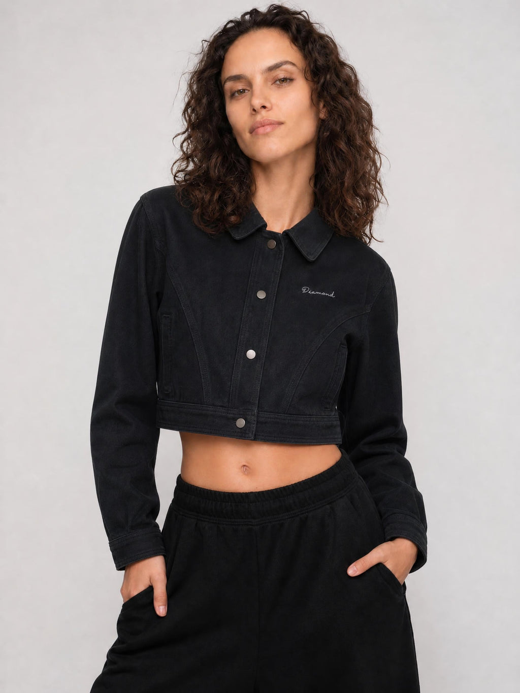 Women’s Crop Denim Jacket