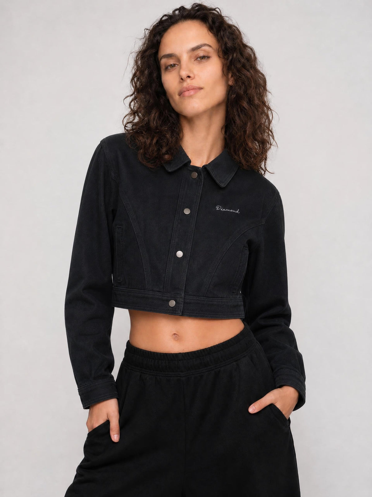 Women’s Crop Denim Jacket